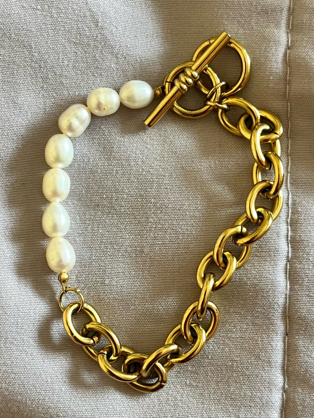 Gold Multi-Layer bracelet Set - Picture 3 of 5